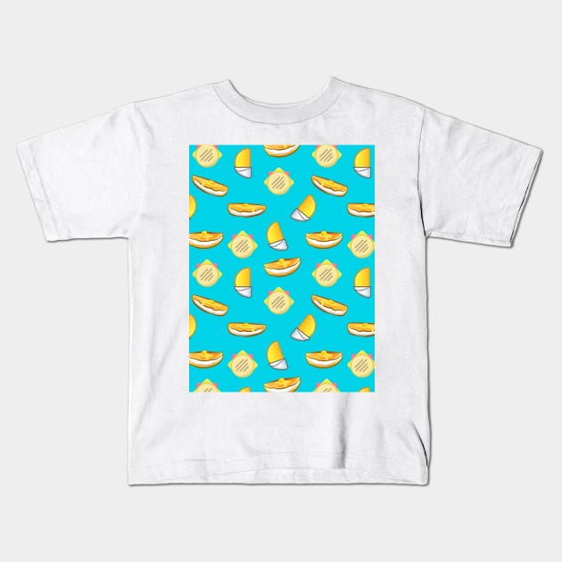 Venezuelan food Kids T-Shirt by Sophia PH